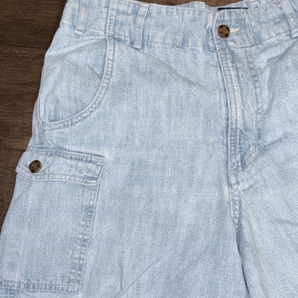 Women’s Denver Hayes high-rise denim blue jean shorts size W4 - Picture 2 of 7